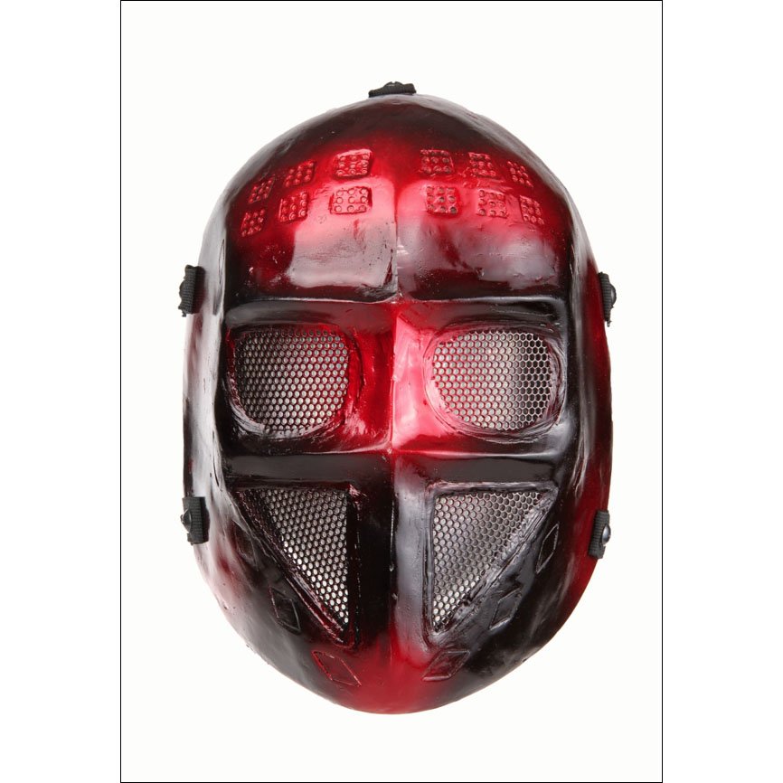 Elite Phoenix Red Airsoft Mask