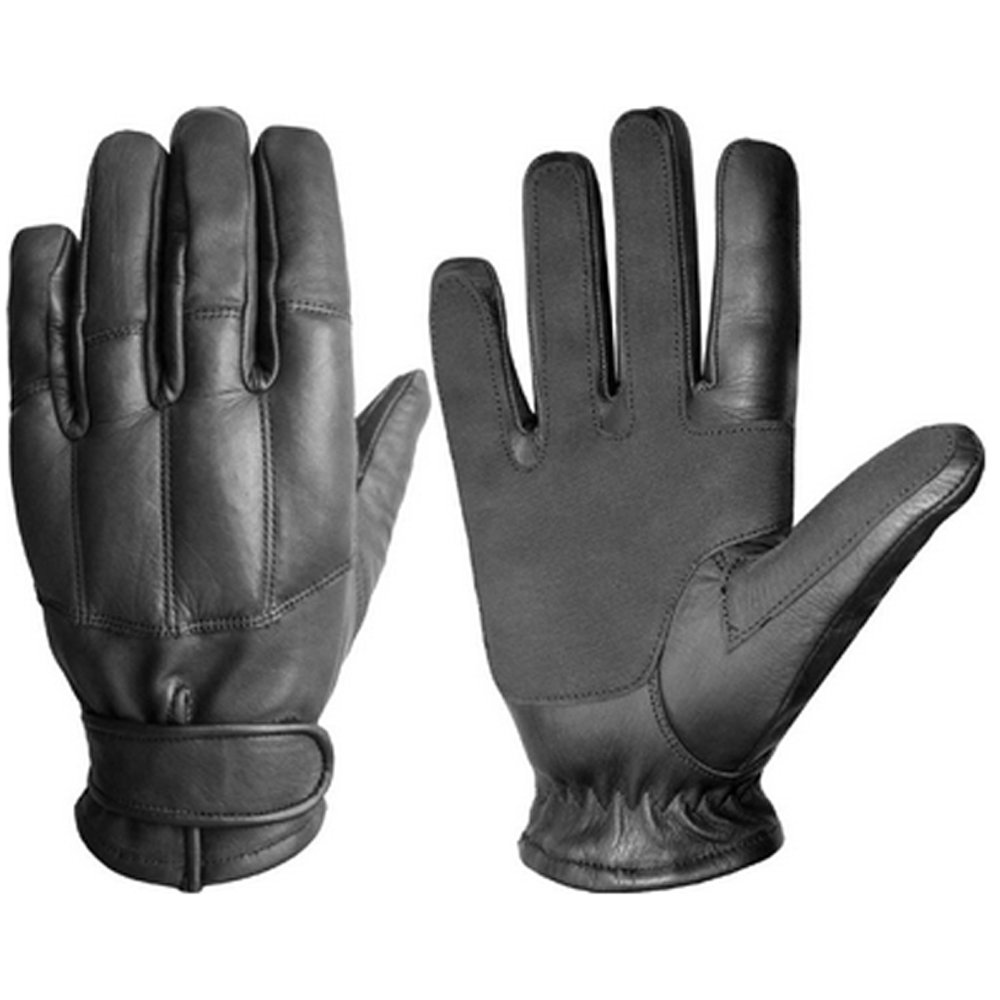 Kevlar Lined Leather Gloves With Knuckle Protection