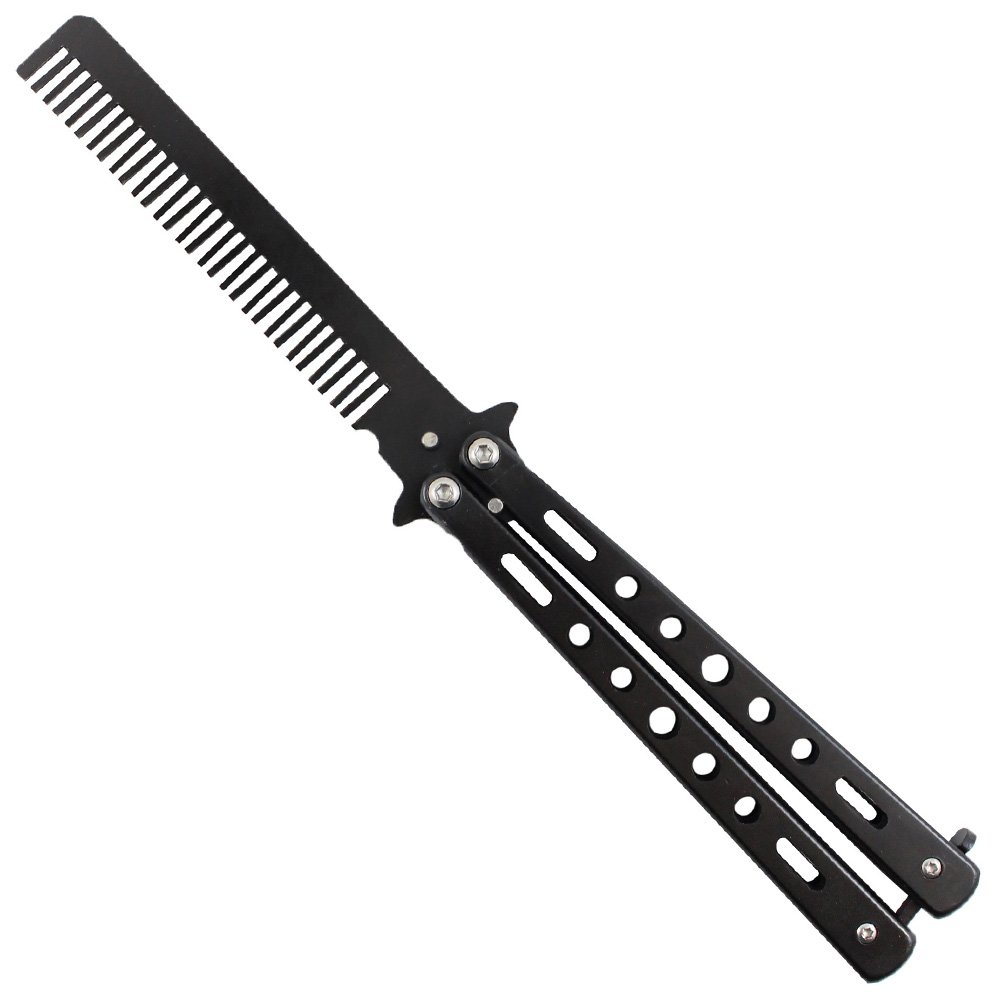 butterfly comb training knife