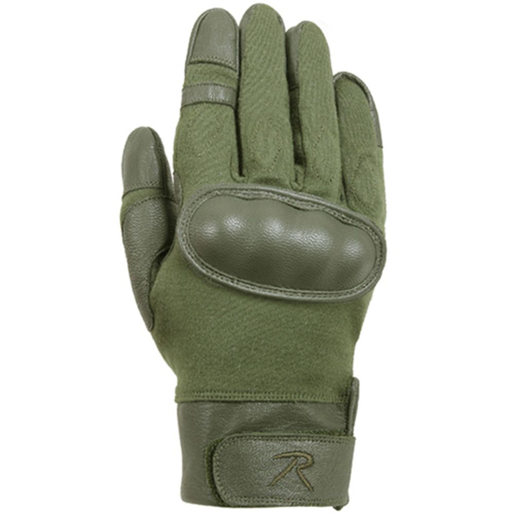 flame and heat resistant hard knuckle tactical gloves heat resistant gloves