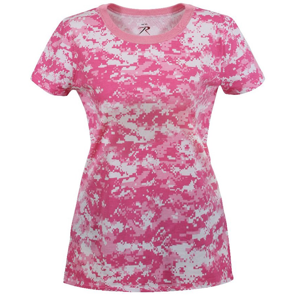 Womens Long Length Camo TShirt