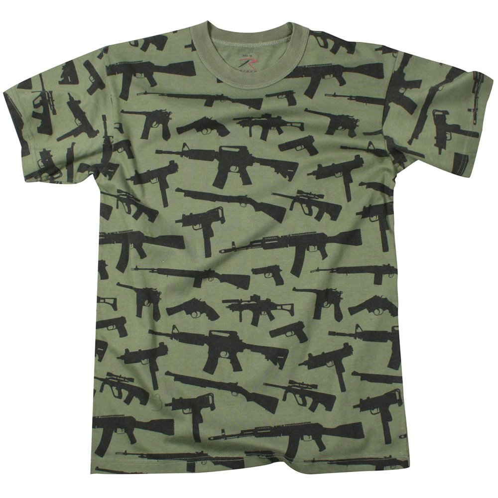 Mens Vintage Guns TShirt