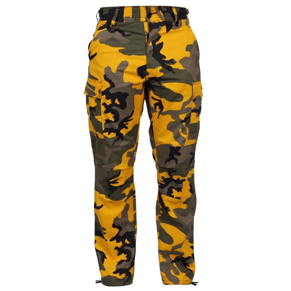 Mens Color Camo BDU Pant